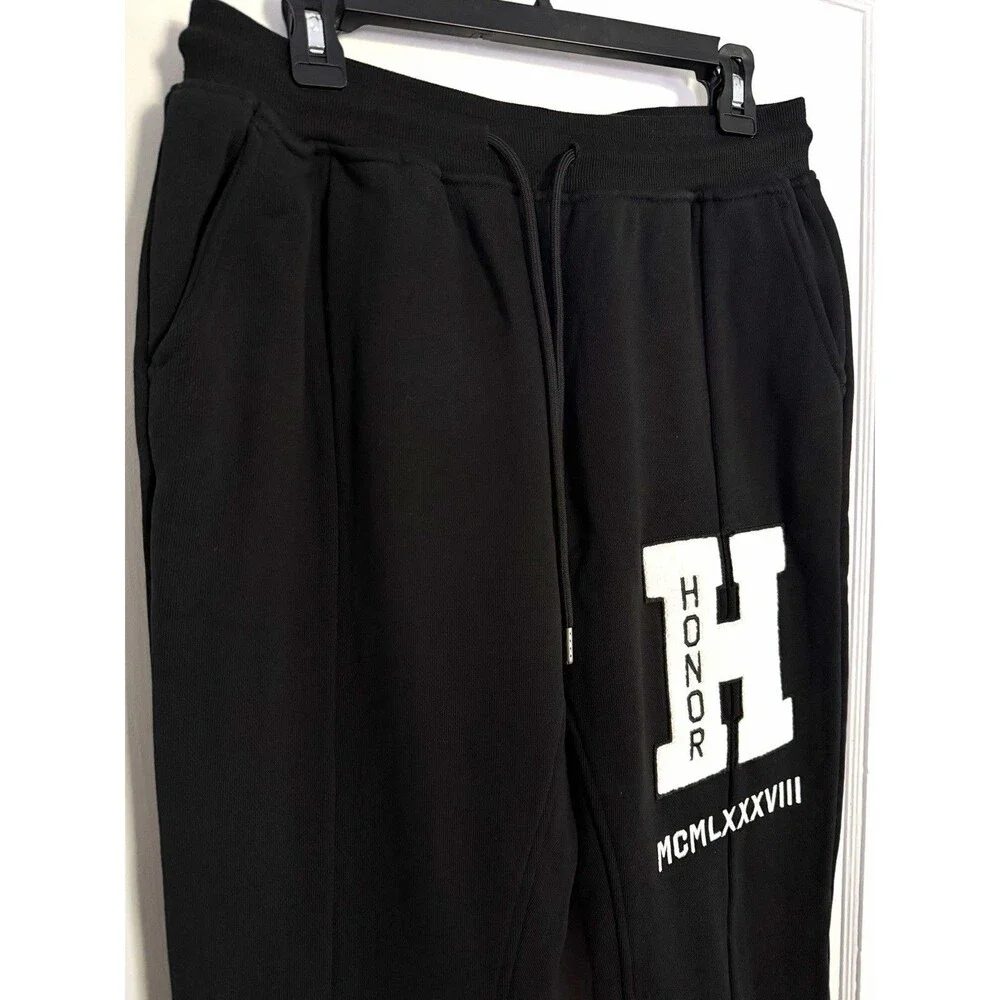 Honor The Gift Sweatsuit Set Men's Medium Black H Honor MCM LXXXVIII 2PC